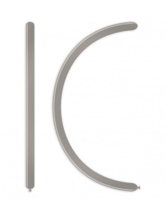 Palloncini metallizzati Modellabili 160 Argento 68