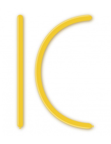 Palloncini pastello Modellabili 160 Giallo 11