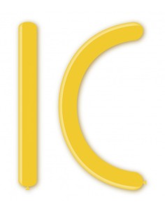 Palloncini pastello Modellabili 360 Giallo 11