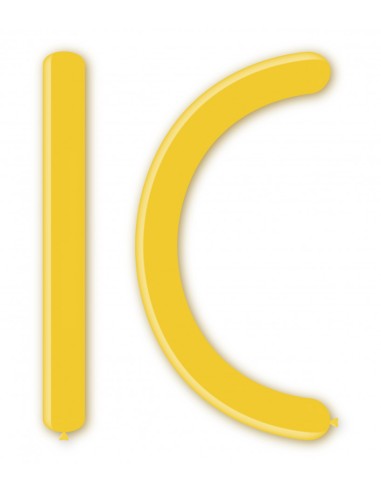 Palloncini pastello Modellabili 360 Giallo 11