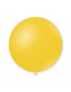 Palloncino pastello da esterno 33" - 83cm Giallo 11