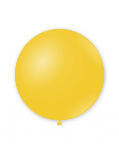 Palloncino pastello da esterno 33" - 83cm Giallo 11