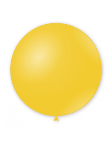 Palloncino pastello da esterno 35" - 89cm Giallo 11