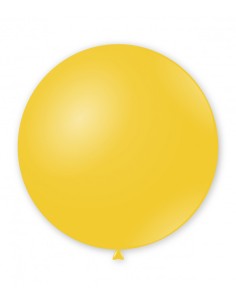 Palloncino pastello da esterno 42" - 111cm Giallo 11