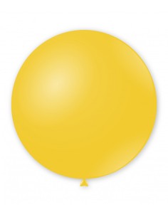 Palloncino pastello da esterno 48" - 121cm Giallo 11