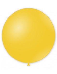 Palloncino pastello da esterno 60" - 159cm Giallo 11