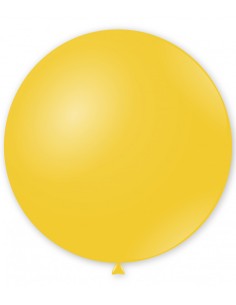 Palloncino pastello da esterno 72" - 180cm Giallo 11