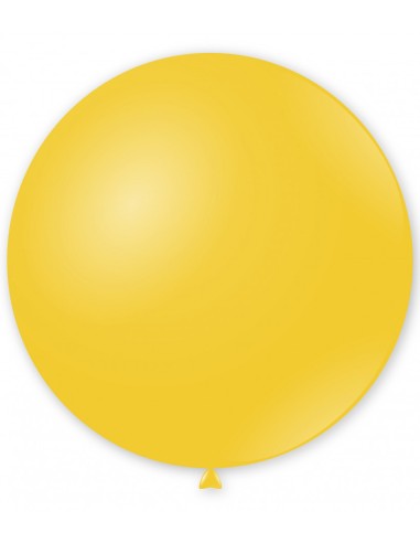 Palloncino pastello da esterno 72" - 180cm Giallo 11