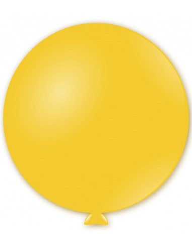 Palloncino pastello Collo Largo Prestigiatori 72" Giallo 11