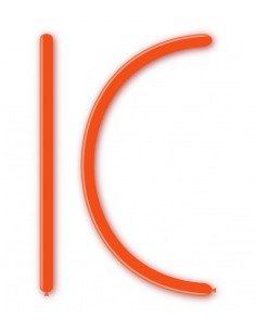 Palloncini pastello Modellabili 160 Arancio 14