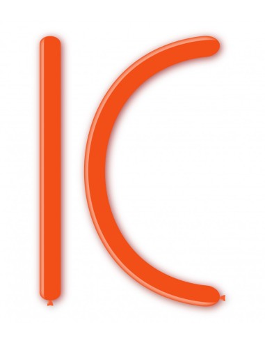 Palloncini Modellabili 260 pastello Arancio 14