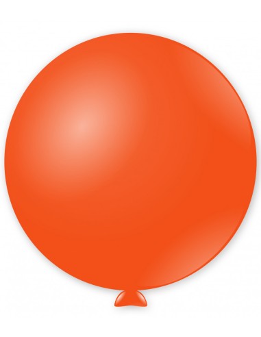 Palloncino pastello Collo Largo Prestigiatori 72" Arancio 14