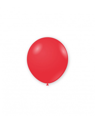 Palloncini Pastello Standard 5" - 13 cm Rosso Chiaro