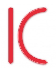 Palloncini Modellabili 260 pastello Rosso 19