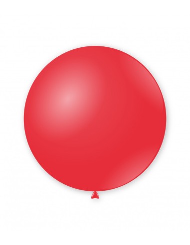 Palloncino pastello da esterno 33" - 83cm Rosso 19