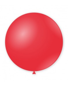 Palloncino pastello da esterno 42" - 111cm Rosso 19