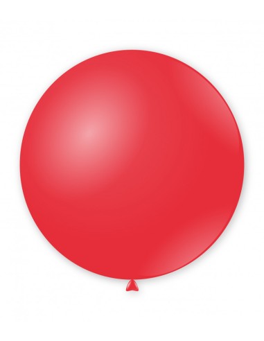 Palloncino pastello da esterno 42" - 111cm Rosso 19