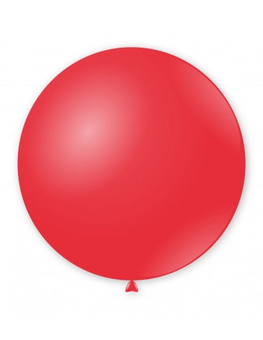 Palloncino pastello da esterno 48" - 121cm Rosso 19