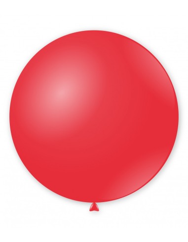 Palloncino pastello da esterno 54" - 133cm Rosso 19