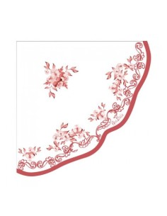 16 tovaglioli cm 33x33 Red