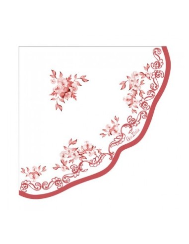 16 tovaglioli cm 33x33 Red