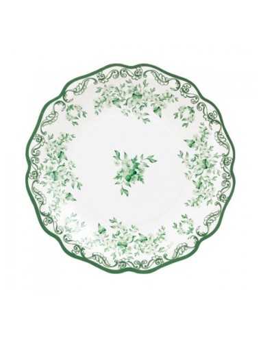 8 piatti cm 27 Green