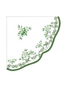 16 tovaglioli cm 33x33 Green