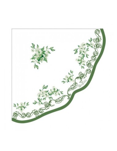 16 tovaglioli cm 33x33 Green