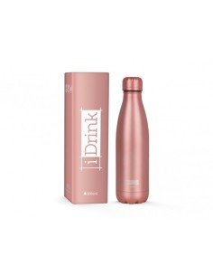 Borraccia Termica 500 ml rosa metallizzato