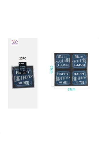 10 TOVAGLIOLI HAPPY BIRTHDAY 33X33